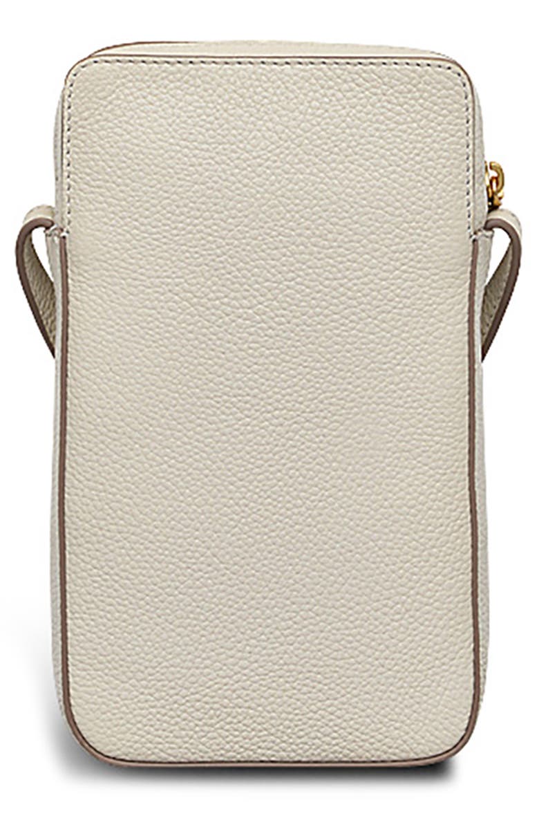 Radley Medium Leather Phone Crossbody, Alternate, color, Chalk