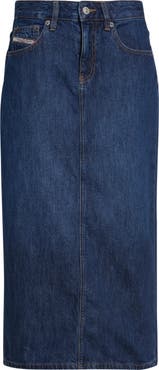 DIESEL® De-Skye-D Denim Pencil Skirt