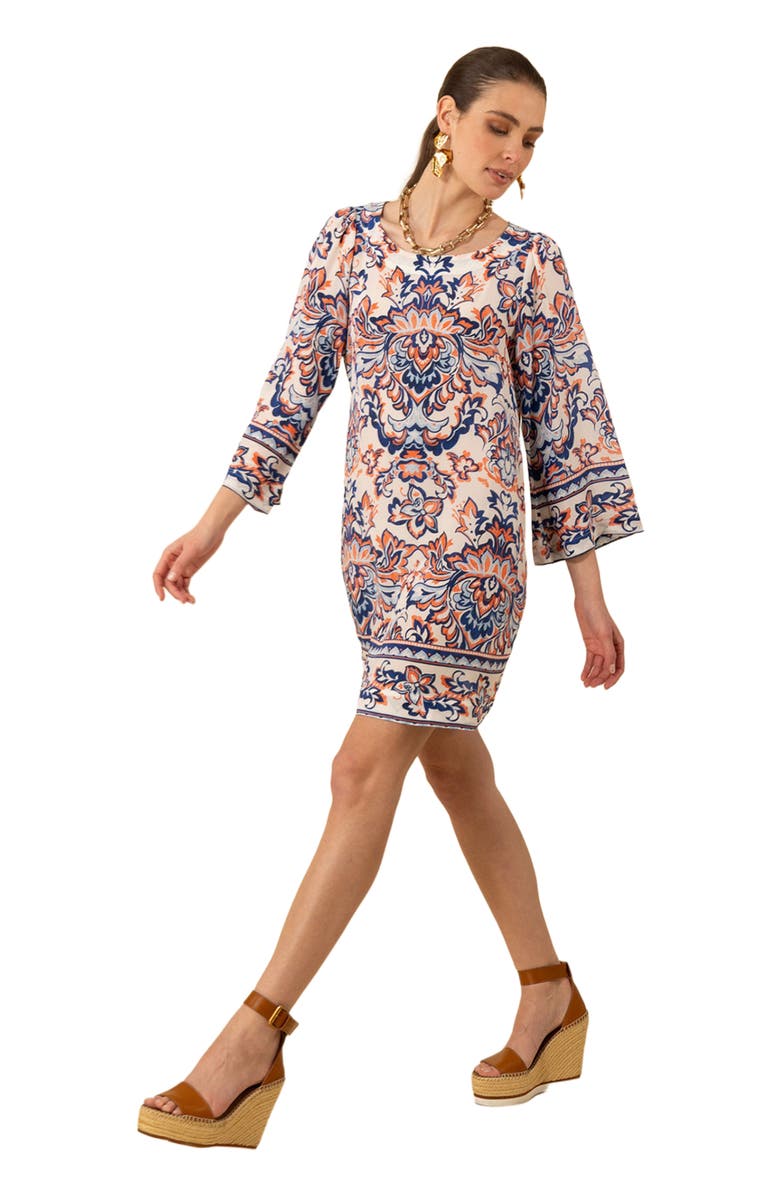 Hale Bob Flora Silk Dress, Alternate, color,