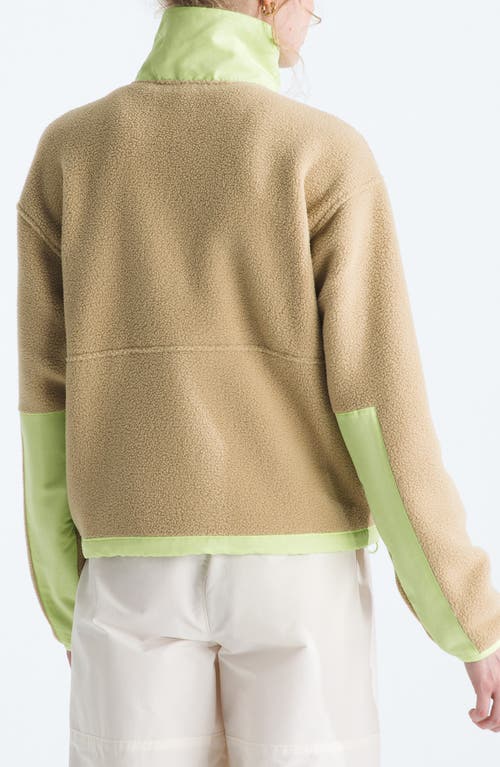 The North Face Yumiori Off Peak Recycled Fleece Pullover In Brown