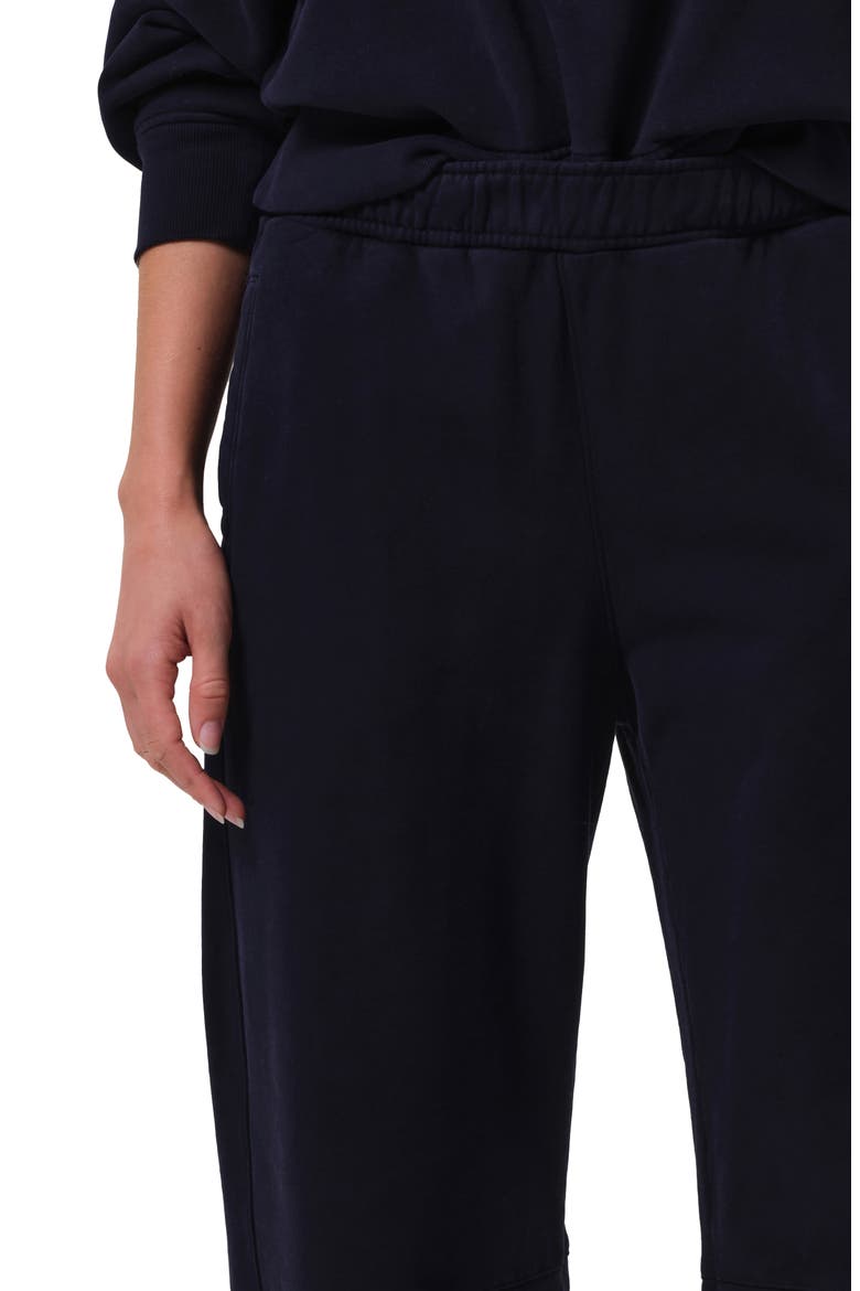 Miro Cotton Fleece Sweatpants, Alternate, color, NAVY