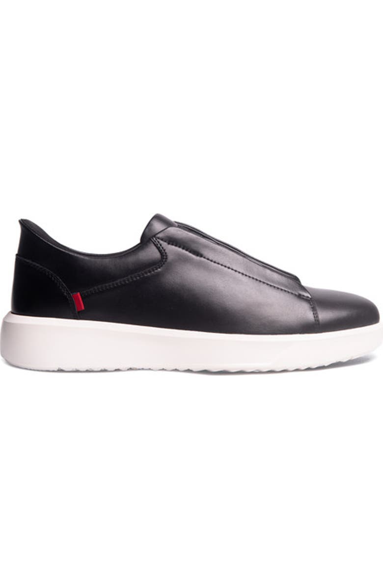 Marc Joseph New York Allen Street Hands Free Technology Lightweight Leather Sneaker, Alternate, color, Black Napa Leather