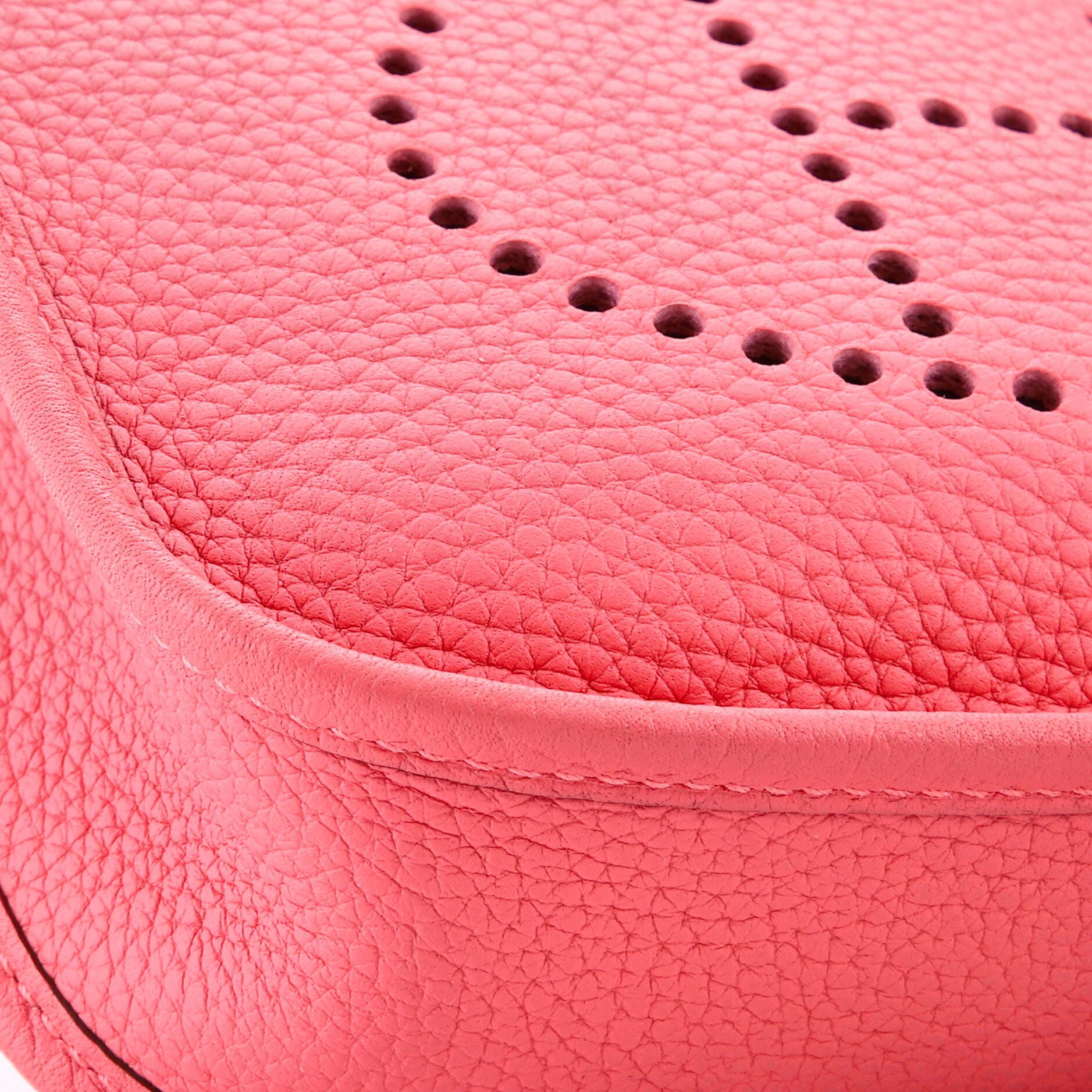 Pre-Owned Hermes Evelyne Bag Gen III Clemence TPM, Alternate, color, Rose Azalee