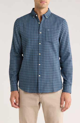 Original Penguin Waffle Check Button-Down Shirt