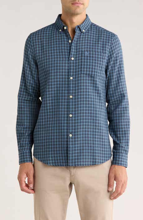 Original Penguin Waffle Check Button-Down Shirt