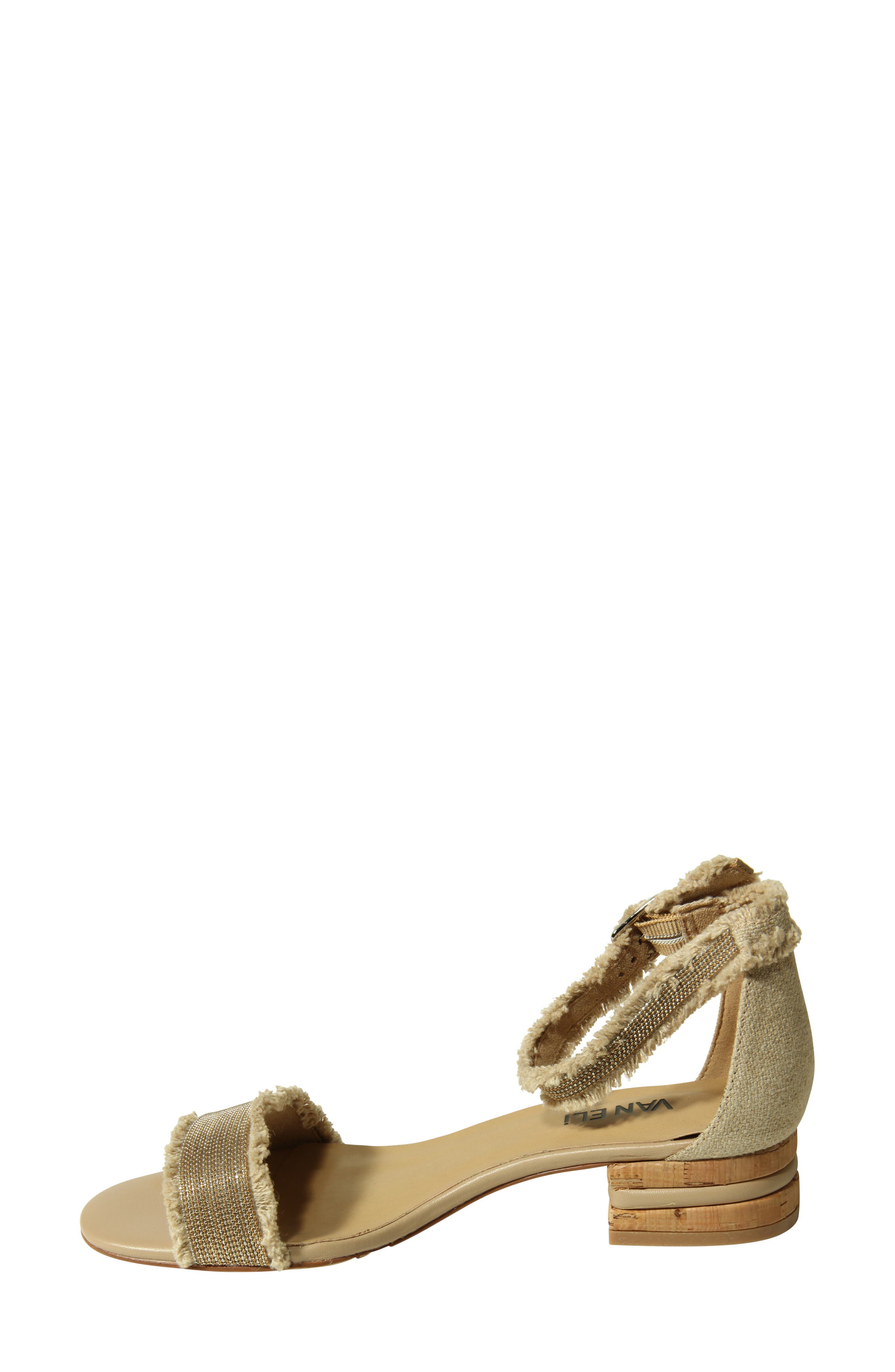 VANELi Helee Ankle Strap Sandal, Alternate, color, 