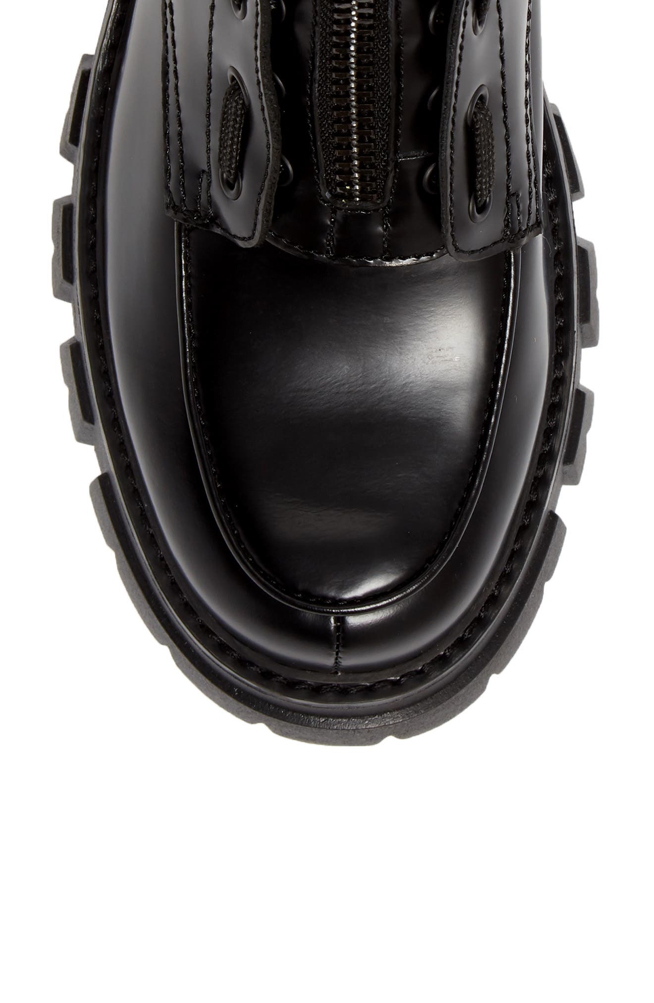 Ash Lynch Zip Combat Boot, Alternate, color, 