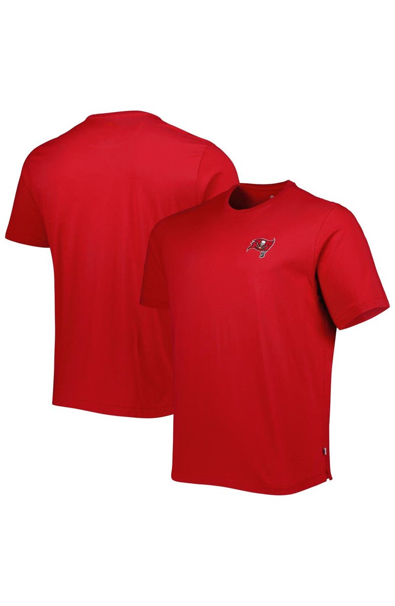 Tommy Bahama Men's Tommy Bahama Red Tampa Bay Buccaneers Bali Skyline T-Shirt, Main, color, 