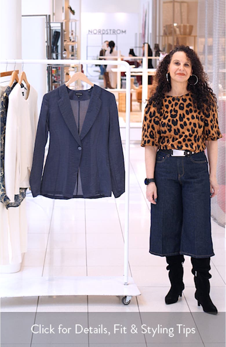Techno Crepe Jacket, sales video thumbnail