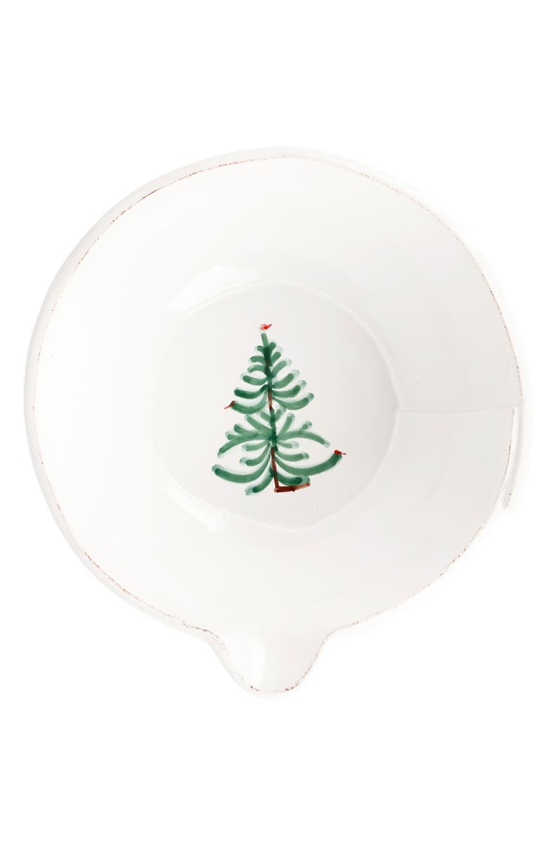 VIETRI Lastra Holiday Medium Mixing Bowl, Alternate, color, 