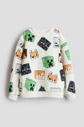 H&M Printed Sweatshirt