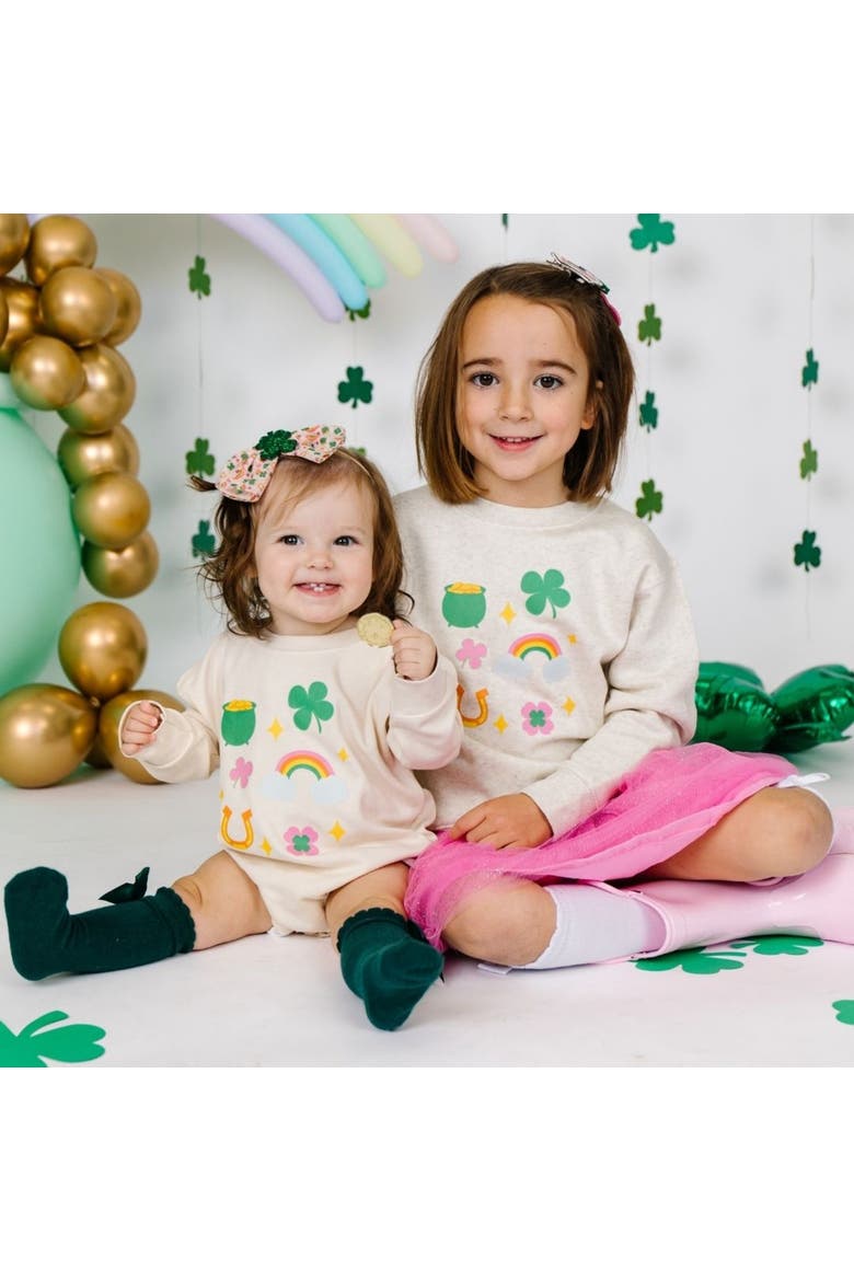 Lucky Patch St. Patrick's Day Tutu, Alternate, color, Raspberry