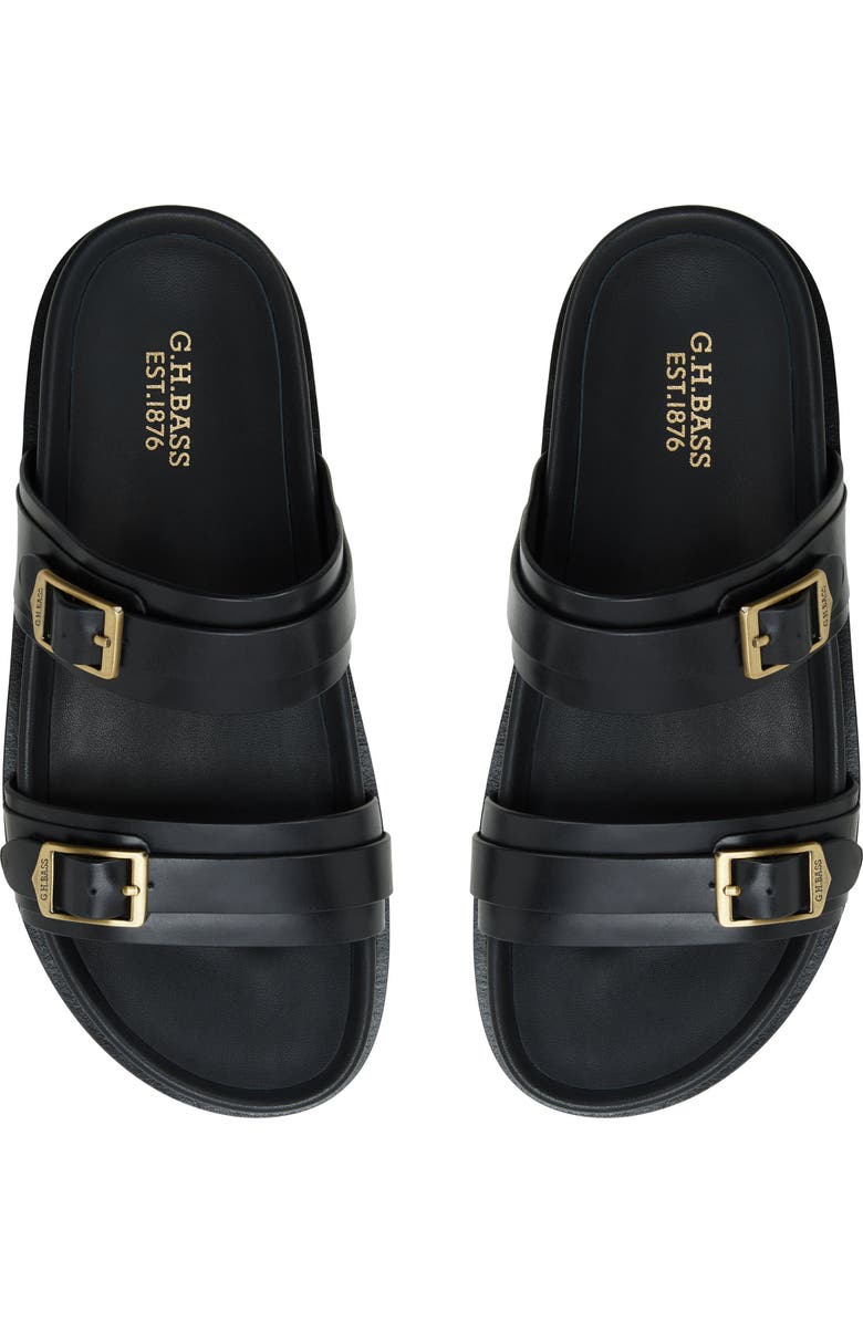 G.H.BASS Cecilia Slide Sandal, Alternate, color, Black