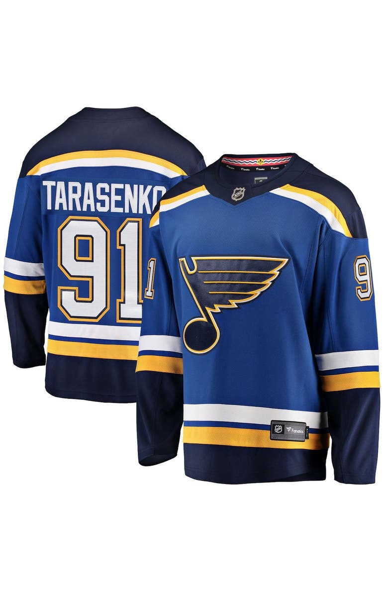 FANATICS Youth Fanatics Branded Vladimir Tarasenko Blue St. Louis Blues Home Breakaway Player Jersey, Main, color, 