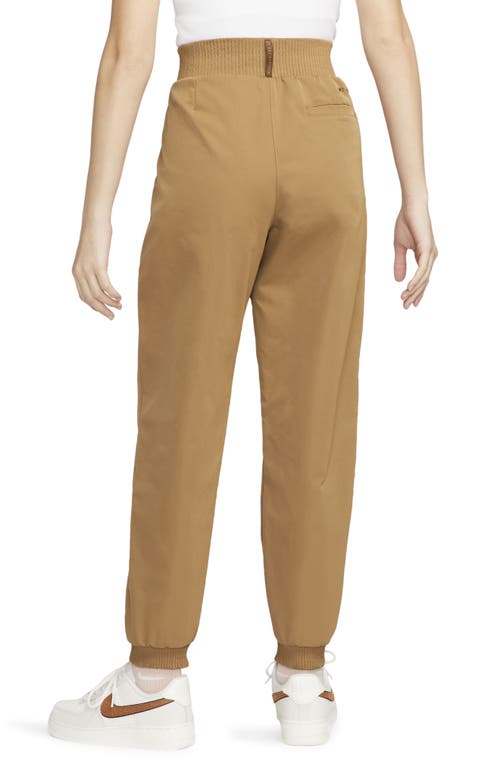 Nike Sportswear Dri-fit Tech Pack High Waist Joggers In Brown