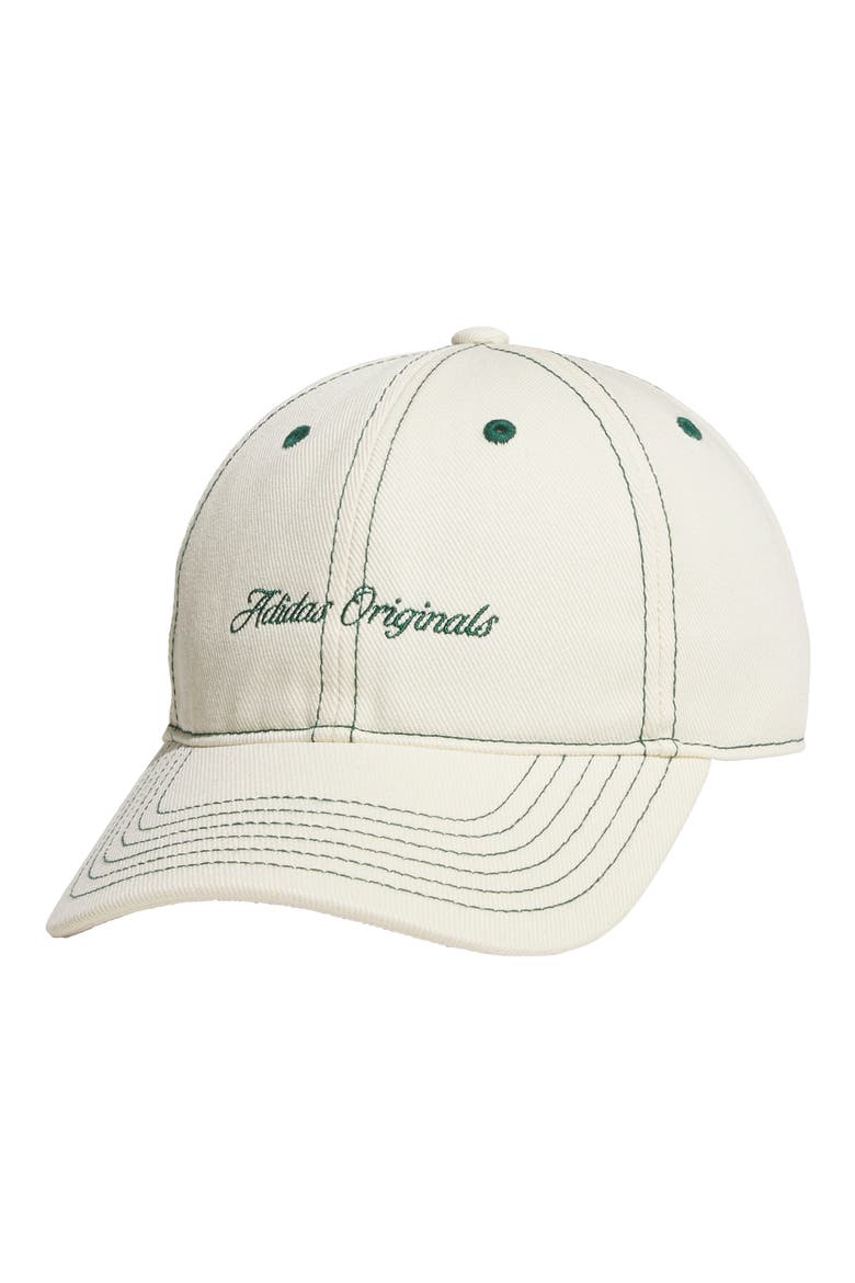 Signature Baseball Cap, Main, color, VANILLA YELLOW/ GREEN