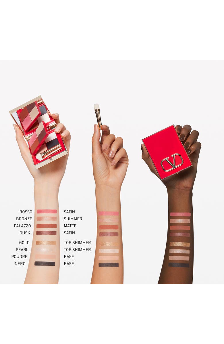 Valentino Color-Flip Multi-Look Eyeshadow Palette, Alternate, color,