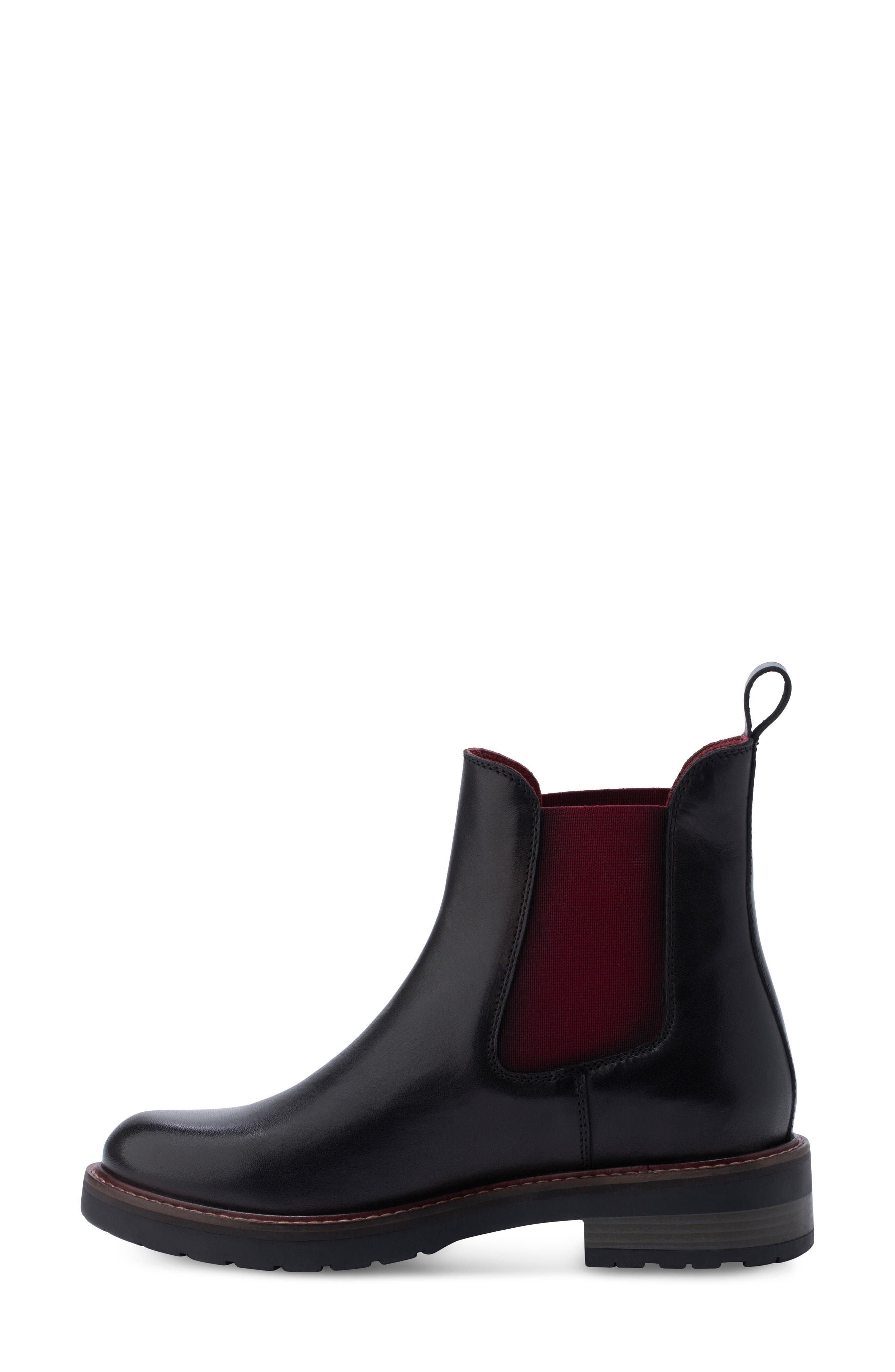 Willa Chelsea Boot, Alternate, color, BLACK MULTI