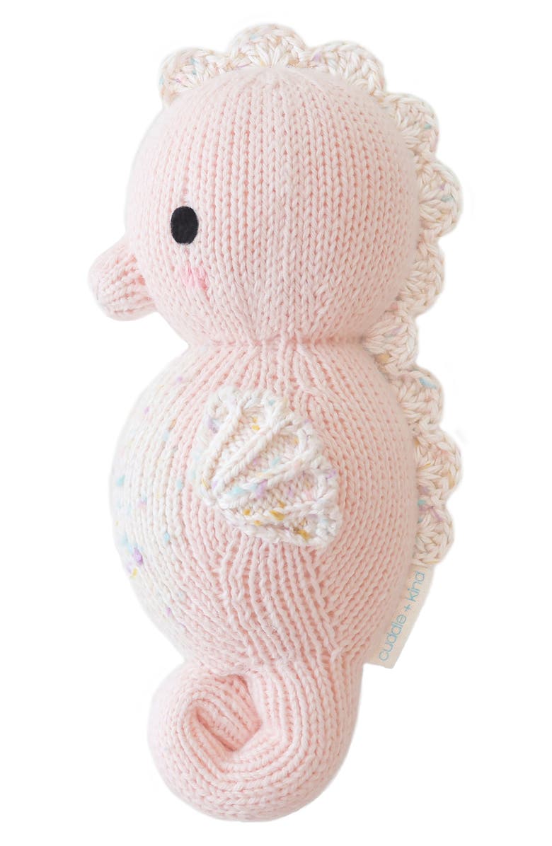 cuddle+kind Seahorse Stuffed Animal, Alternate, color, Pink