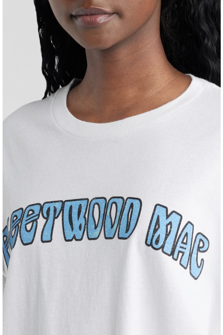 Fleetwood Mac Oversize Tour Graphic T-Shirt, Alternate, color, WHITE