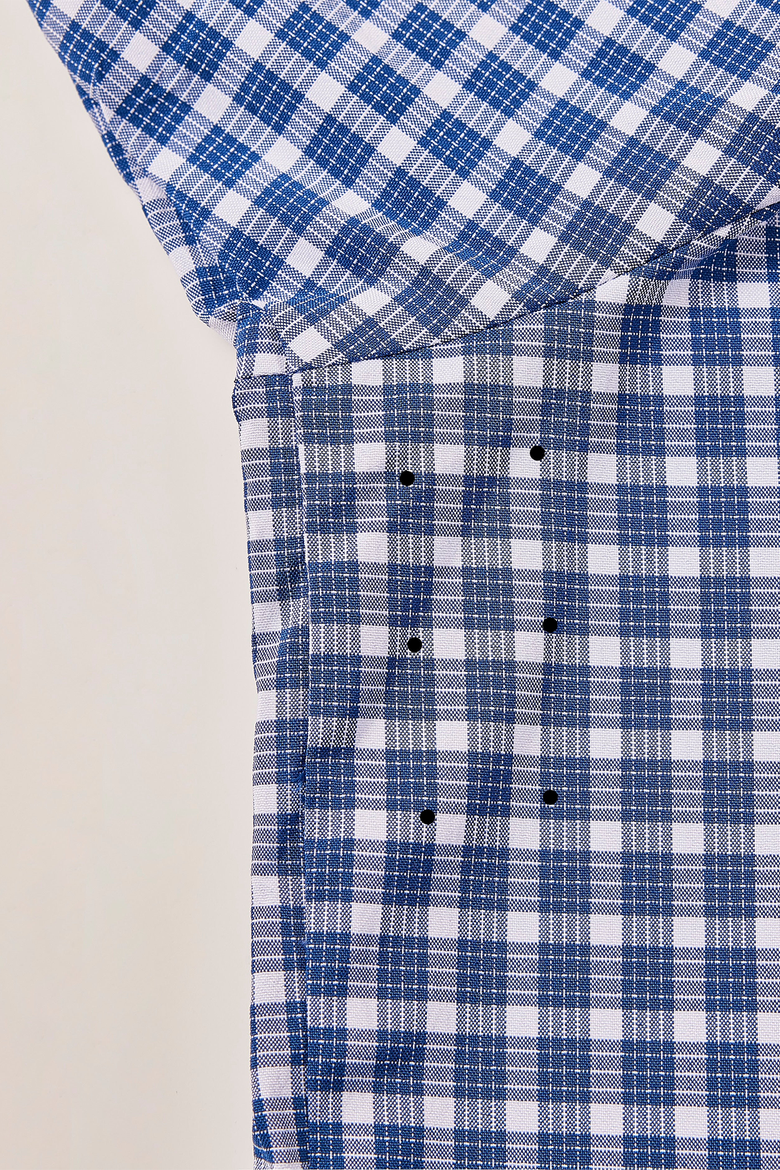 Men's Big and Tall stanton shirt polo, Alternate, color, blue-plaid-26