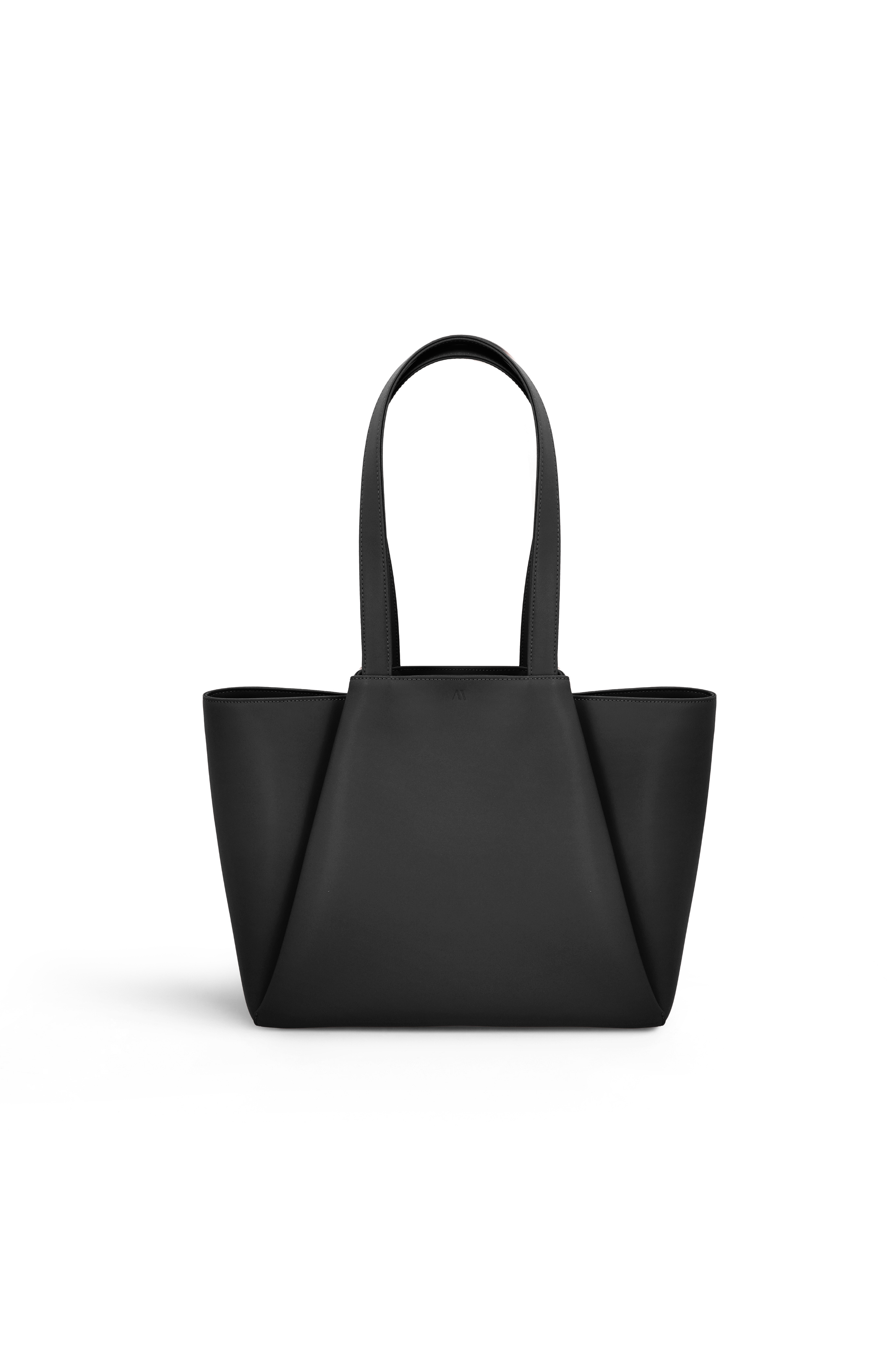 KAAI Midi Pyramid Tote Bag, Alternate, color, Black