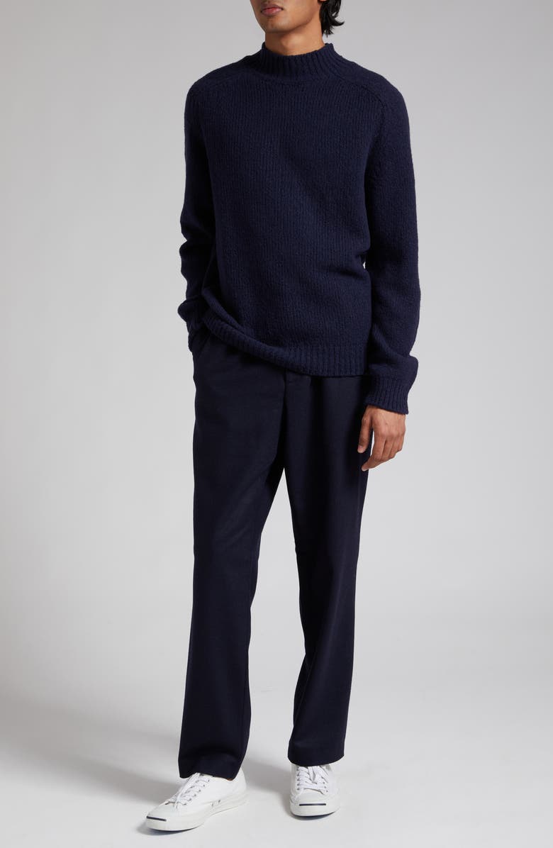 De Bonne Facture Pleated Wool Pants, Alternate, color, 