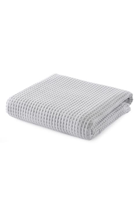 Super Soft Cotton All-Season Waffle Weave Throw Blanket