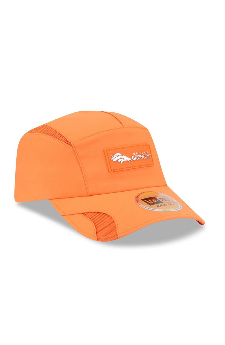 New Era Men's New Era Orange Denver Broncos 2025 Sideline Runner Adjustable Hat, Alternate, color, Orange