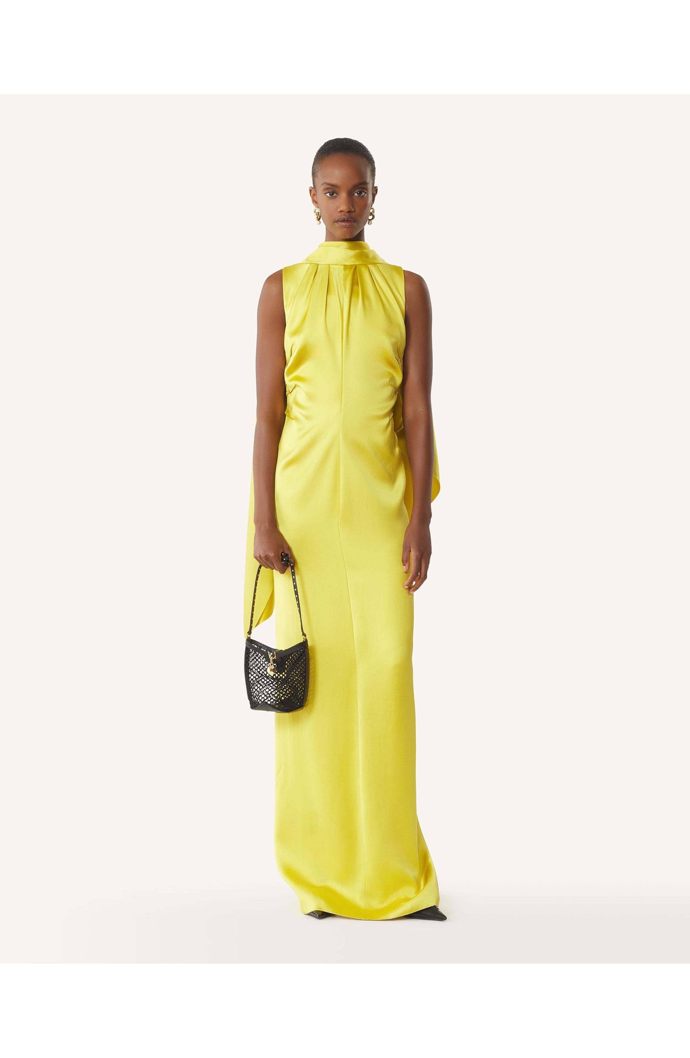 Lanvin Catch By Lanvin Small Bucket Bag In Mesh, Alternate, color, White/Black