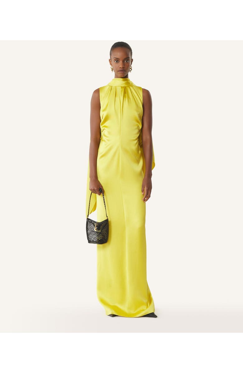 Lanvin Catch By Lanvin Small Bucket Bag In Mesh, Alternate, color, White/Black