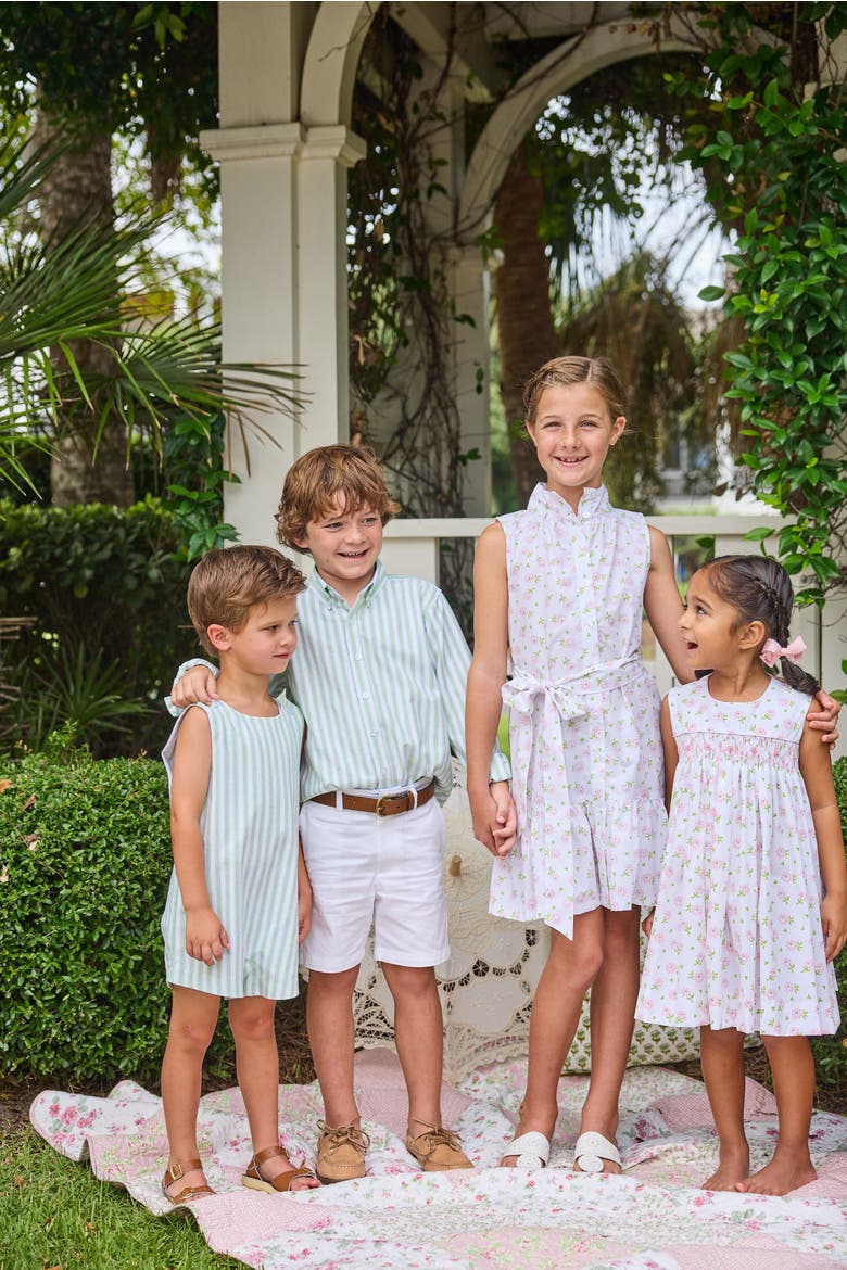 Kids' Button Down Shirt Blend, Alternate, color, Meriwether Stripe