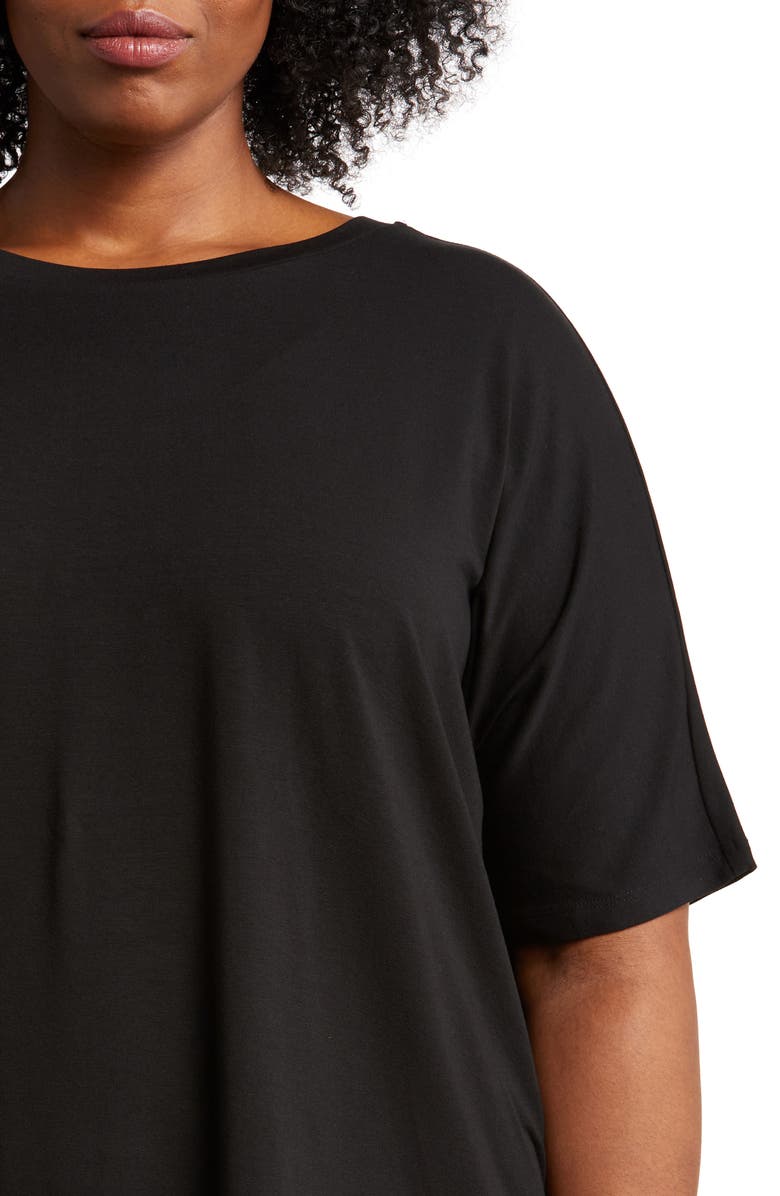 Eileen Fisher Crewneck Boxy T-Shirt, Alternate, color, 