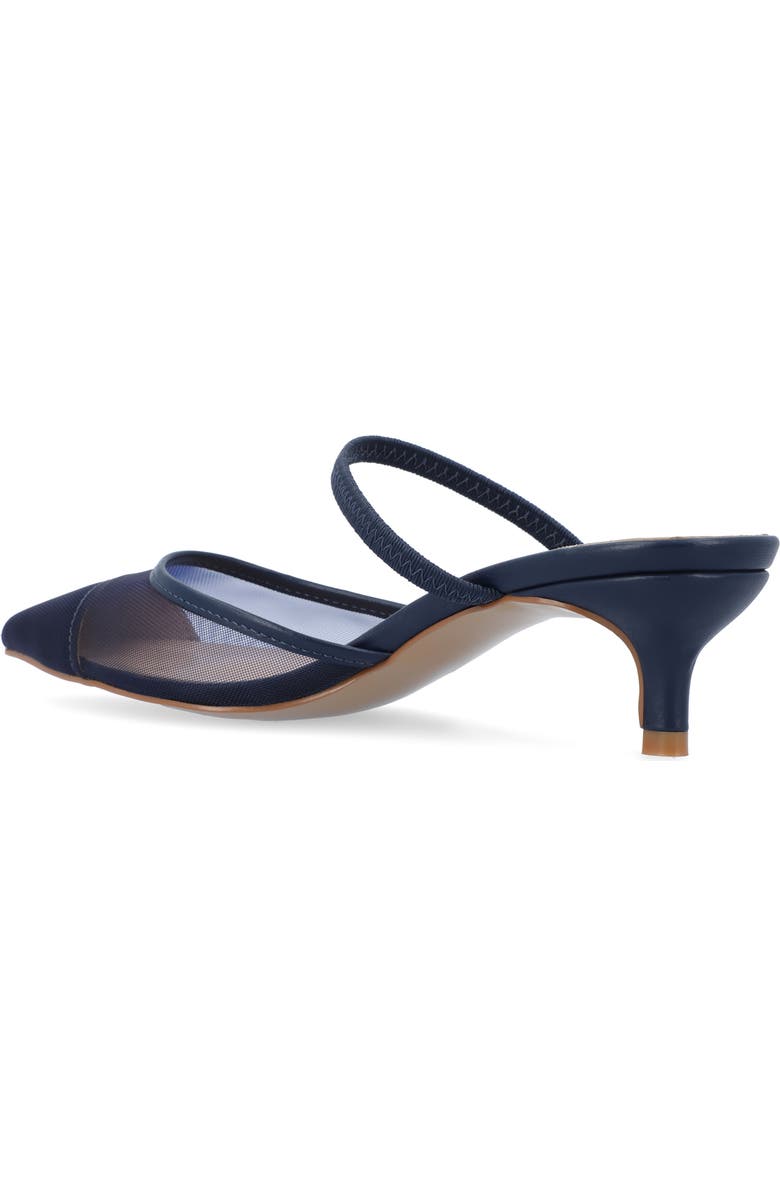 Journee Collection Allana Pointed Toe Pump, Alternate, color, Blue