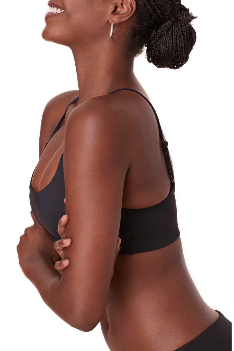 The Maui Bikini Top, Alternate, color, BLACK