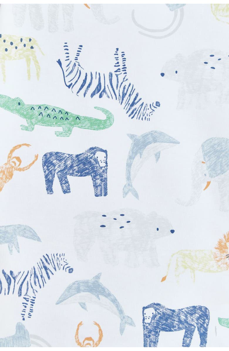 Babycottons Premium Peruvian Pima Cotton Kenya Snug Two-Piece Pajamas For Toddler, Alternate, color, Multicolor