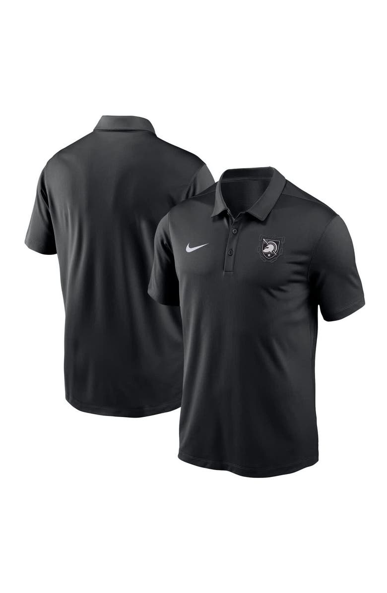 Nike Men's Nike Black Army Black Knights Army 250 Collection Dri-FIT Victory Solid Polo, Main, color, Black