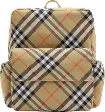 Burberry Check Nylon Backpack Nordstrom