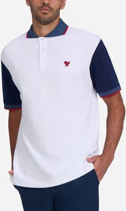 Bad Birdie Colorblock Piqué Performance Golf Polo