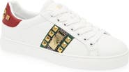 Roberto Cavalli Logo Hardware Low Top Sneaker