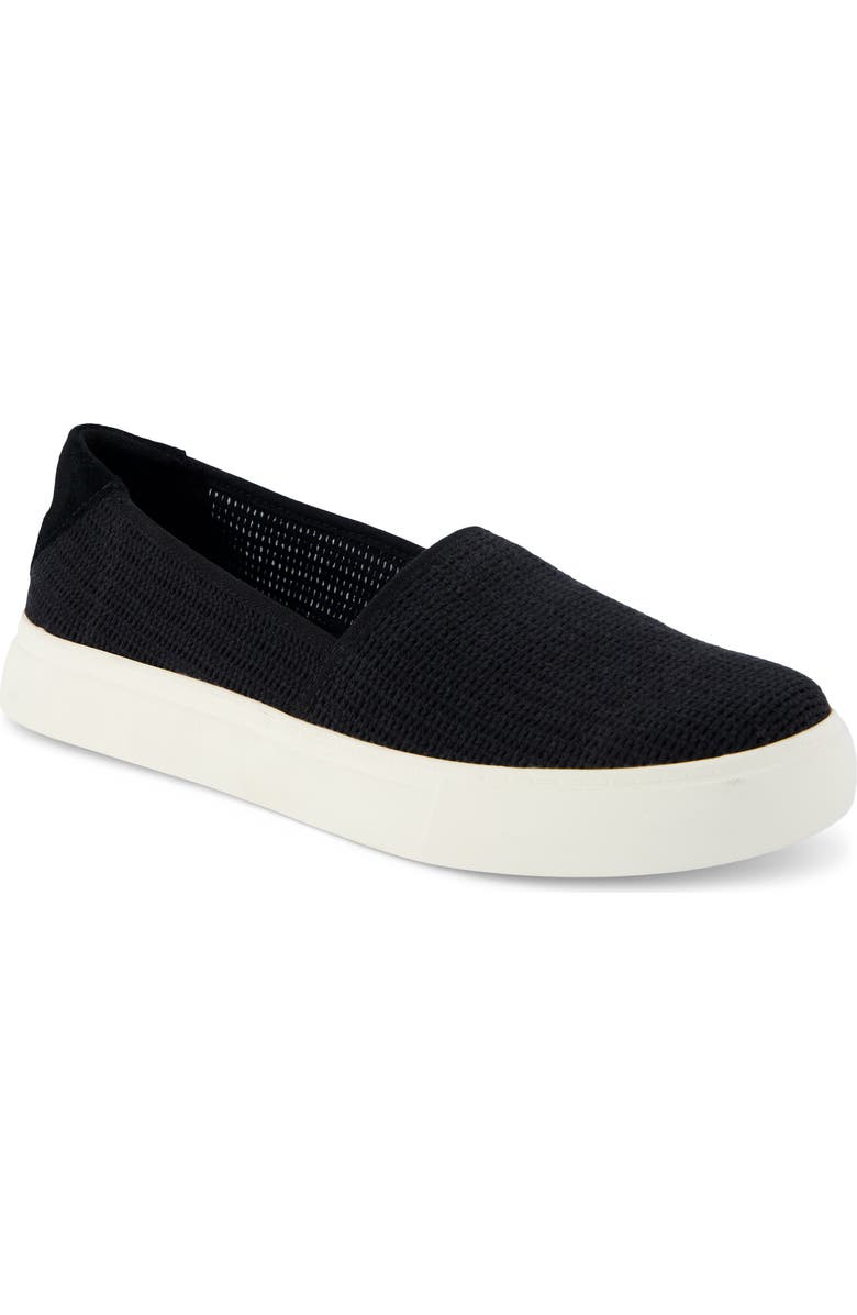 TOMS Kameron Slip-On Sneaker, Main, color, Black Woven