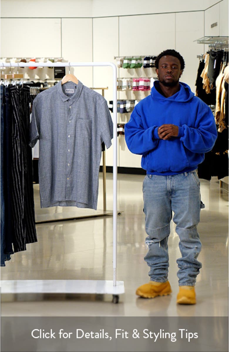 Hartland Linen Blend Button-Up Shirt, sales video thumbnail