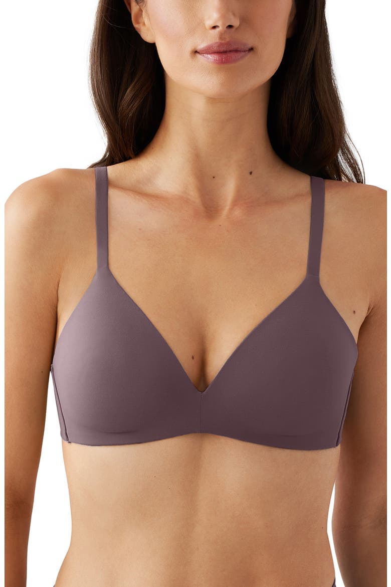How Perfect Wire Free T-Shirt Bra, Main, color, HUCKLEBERRY