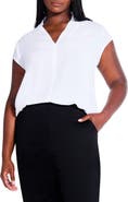 NIC+ZOE Day to Night Cap Sleeve Top