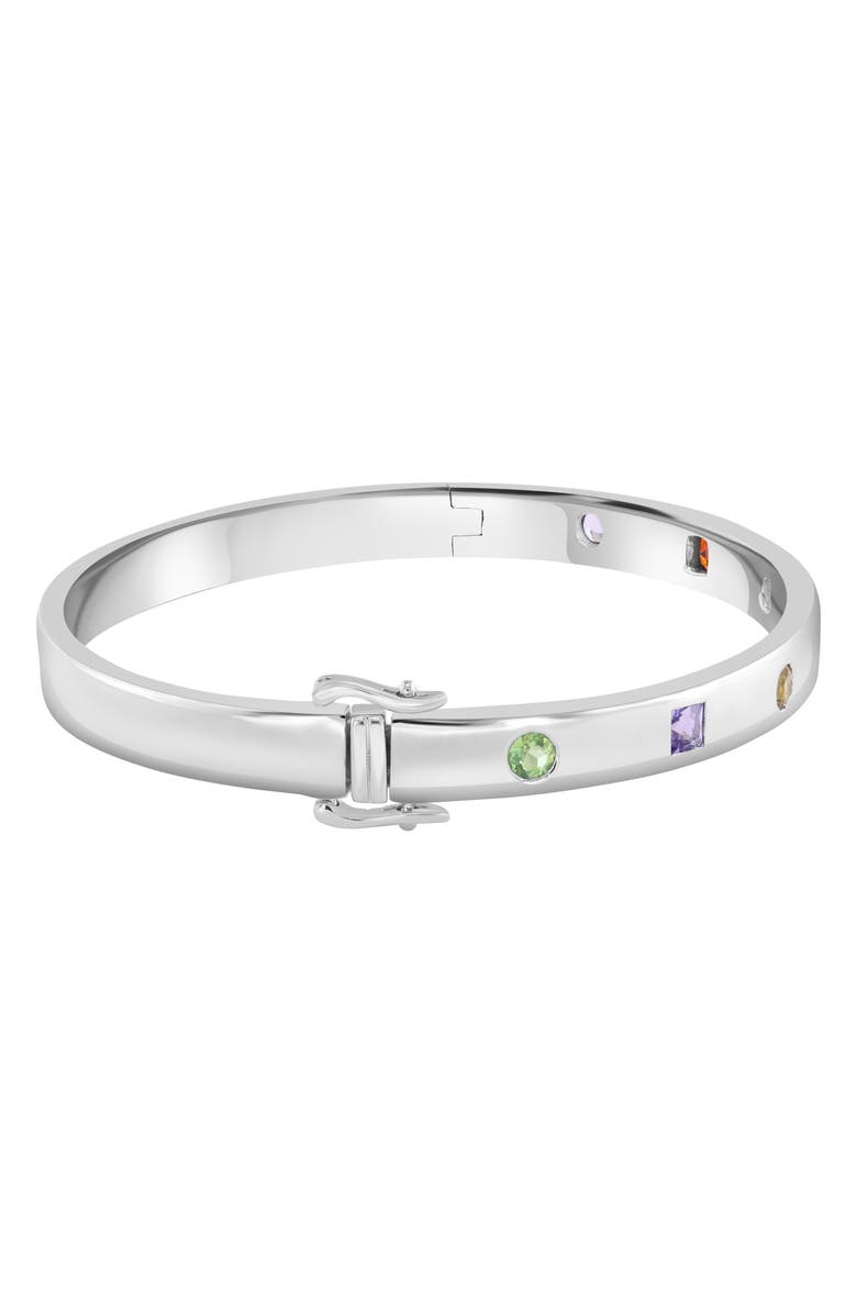 EFFY Sterling Silver Flush Stone Bracelet, Alternate, color, 