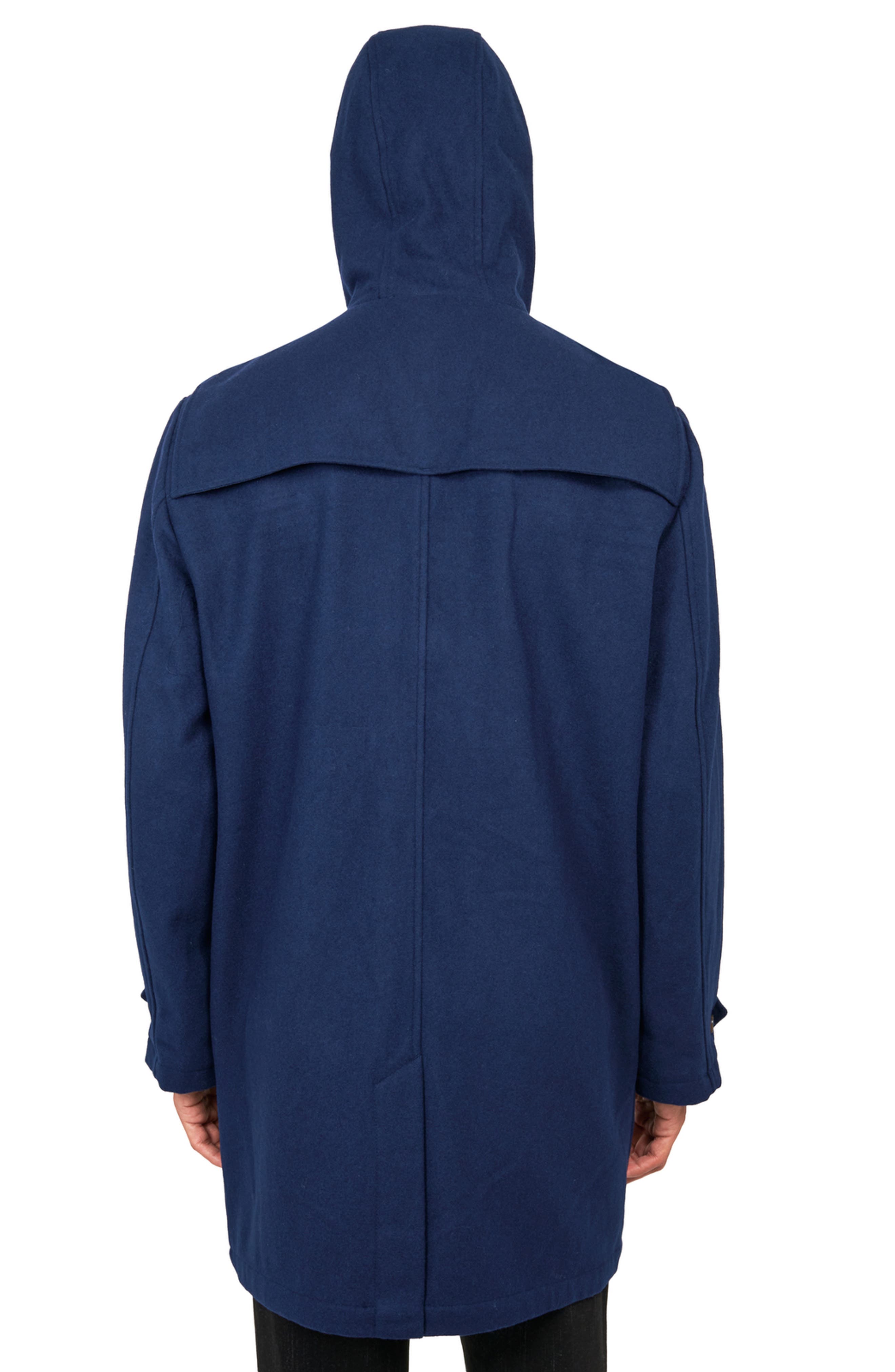 Solid Wool Toggle Coat - image 4