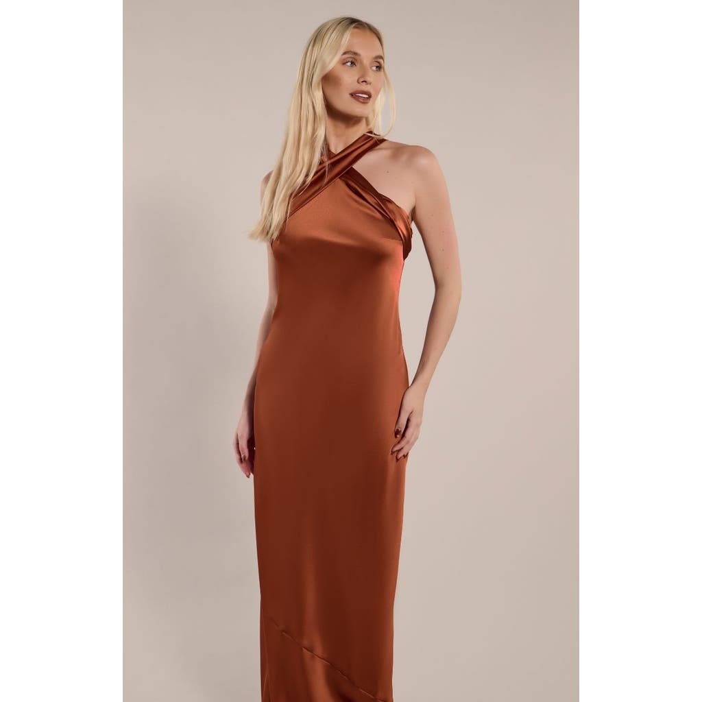 Rewritten Roma Halterneck Dress