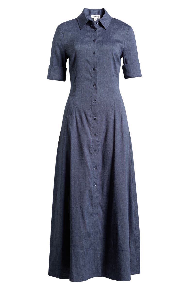 STAUD Joan Shirtdress, Alternate, color,