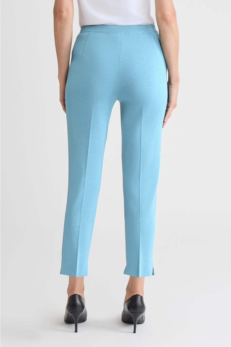 Knit Straight Leg Ankle Pants, Alternate, color, Serene