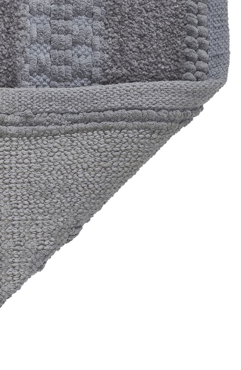 VCNY HOME Tahari Home Asalia Chenille Bath Mat, Alternate, color, Steel Grey